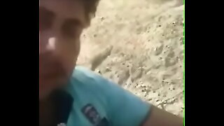 Indian Girlfriend Not far from be passed on fields.MP4