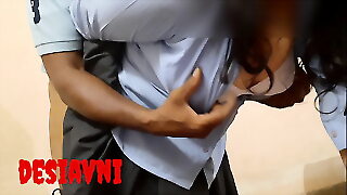 Desiavni schoool skirt heavy pest nailed wits